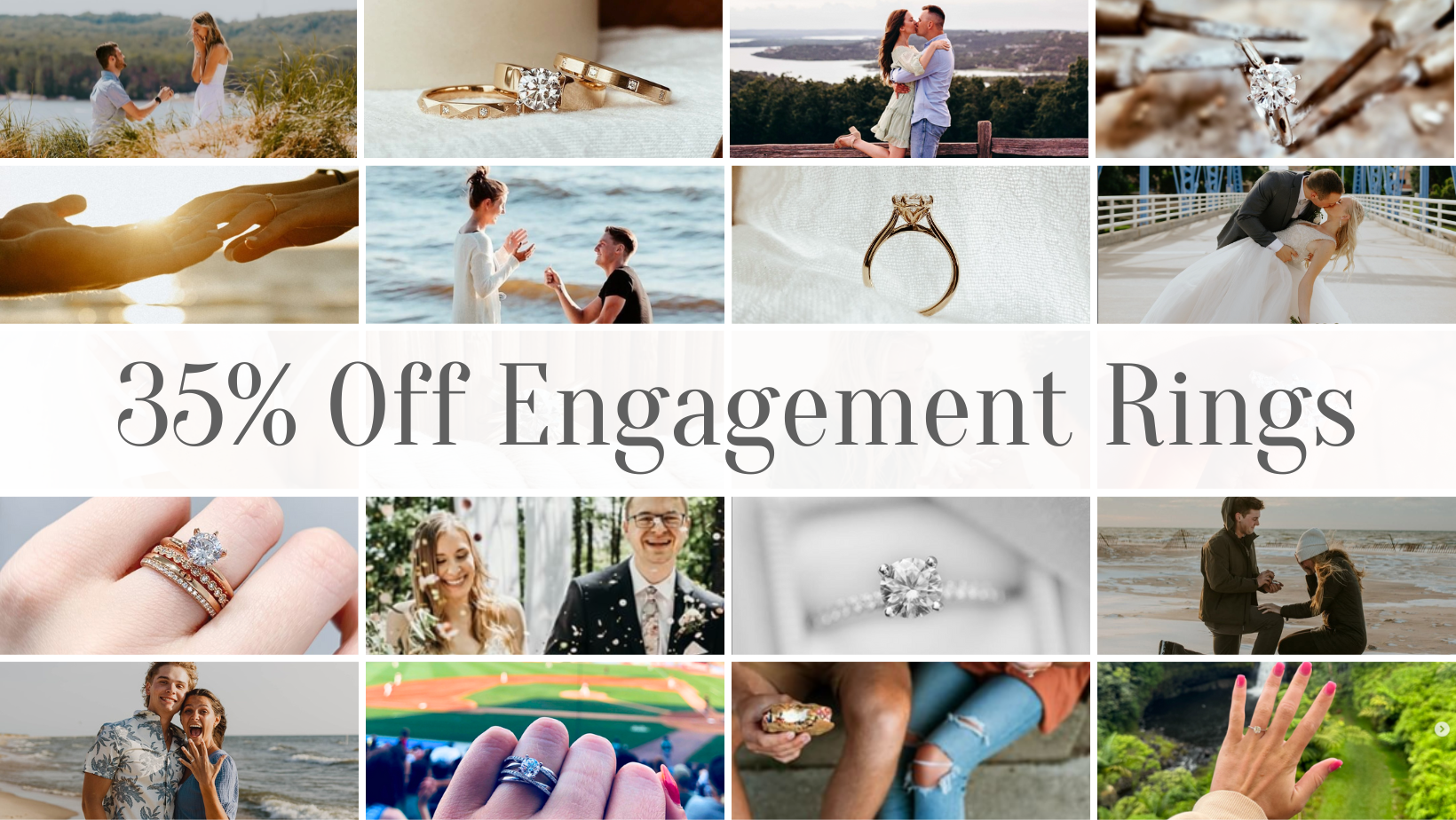 35% Off Engagement Rings at Jensen Jewelers in Hudsonville near Grand Rapids and Holland